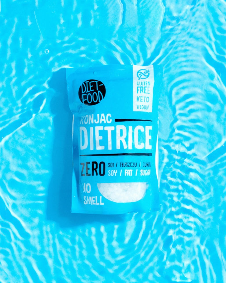 DIET FOOD Makaron Shirataki Konjac Ryż 270 g - - Sklep Fit-Land - Sklep Fit-Land - Kup na www