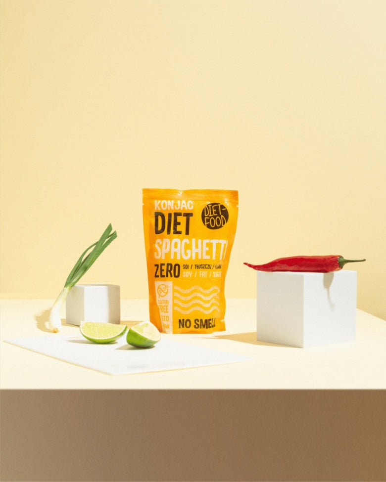 DIET FOOD Makaron Shirataki Konjac Spaghetti 270 g - Makarony konjac - PPHU MIPAMA E