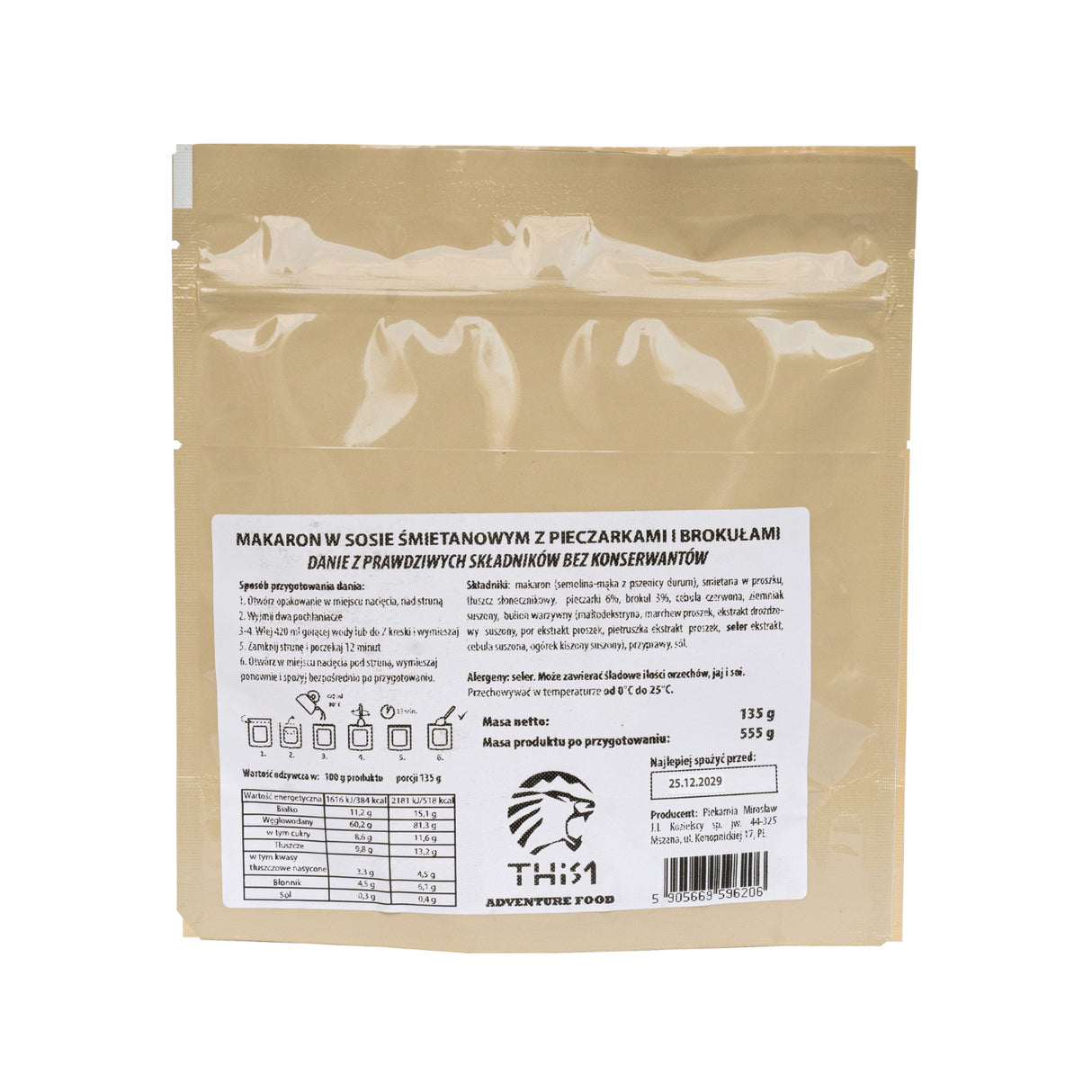 555 g THIS-1 - Danie liofilizowane - THIS-1 - Sklep Fit-Land - Kup na www