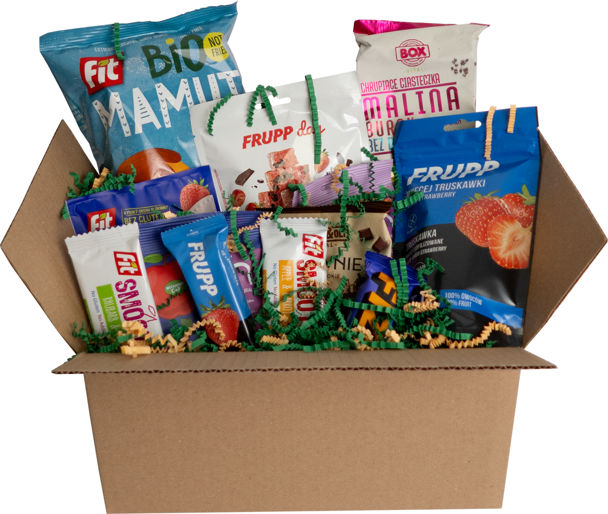 Gluten Free BOX — zestaw przekąsek bezglutenowych