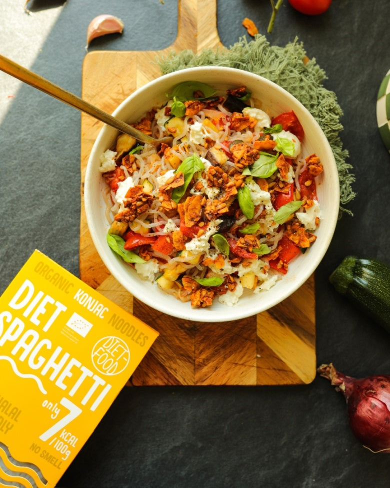 DIET FOOD Bio Makaron Shirataki Konjac Spaghetti 385 g - Makarony konjac - PPHU MIPAMA E