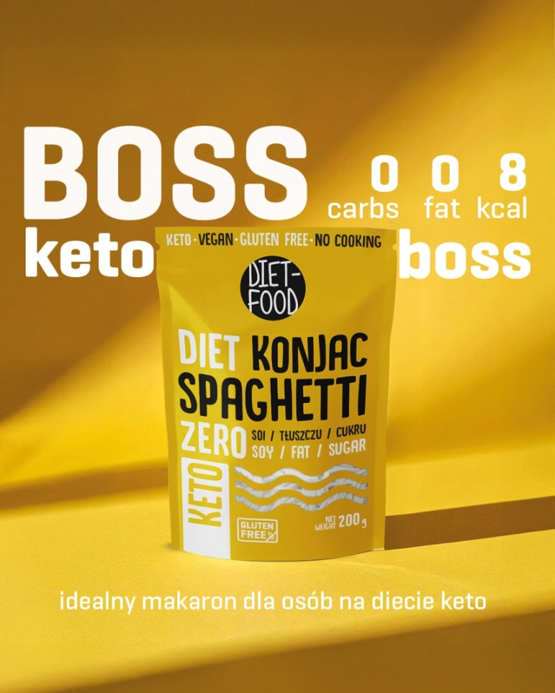 DIET FOOD Makaron Shirataki Konjac Spaghetti 270 g - Makarony konjac - PPHU MIPAMA E