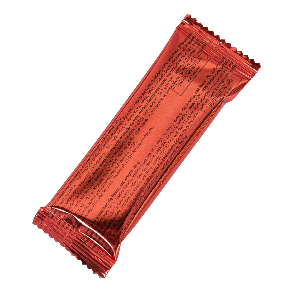 Baton owocowo-zbożowy o smaku figowym 35 g - Baton owocowy - Fit-Land - Sklep Fit-Land - Kup na www