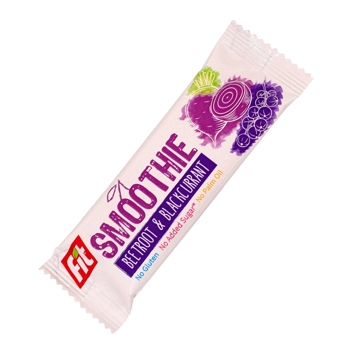 Zestaw batonów Fit SMOOTHIE z czerwonym burakiem i czarną porzeczką 32 g 24 sztuki - Baton owocowy - Usovsko Food - Sklep Fit-Land - Kup na www