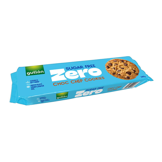 Gullon Ciasteczka z kawałkami czekolady bez cukru 150 g - Ciastka i wafelki - Sklep Fit-Land - Sklep Fit-Land - Kup na www.fit-land.eu