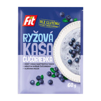 Fit Kaszka ryżowa jagodowa 60 g - Kaszki ryżowe - Fit - Sklep Fit-Land - Kup na www