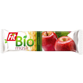 Fit BIO baton musli jabłkowy 30g - Batony musli i zbożowe - Fit - Sklep Fit-Land - Kup na www