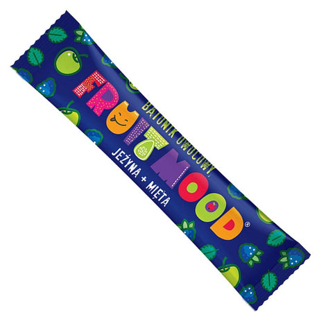 FRUIT MOOD Batonik owocowy Jeżyna i Mięta 20 g - - Sklep Fit-Land - Sklep Fit-Land - Kup na www