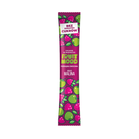 FRUIT MOOD Batonik owocowy Malina bez dodatku cukru 10 g - Batony owocowe - Sergio LLC - Sklep Fit-Land - Kup na www