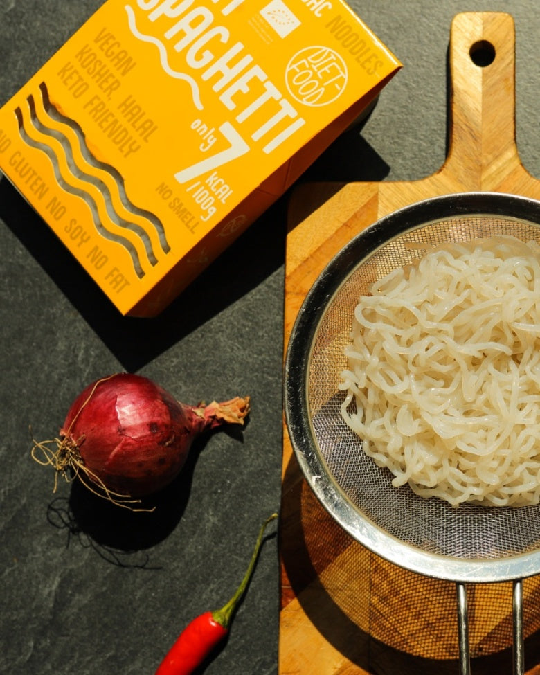 DIET FOOD Bio Makaron Shirataki Konjac Spaghetti 385 g - Makarony konjac - PPHU MIPAMA E