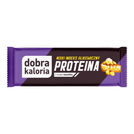 Dobra Kaloria Baton proteinowy Banoffee 45 g Niski IG + Olej MCT - - Dobra Kaloria - Sklep Fit-Land - Kup na www