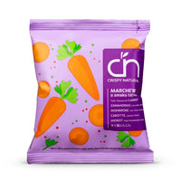 CRISPY NATURAL Marchew o smaku tajskim - Suszone chipsy z marchwi - Chipsy warzywne - Crispy Natural - Sklep Fit-Land - Kup na www