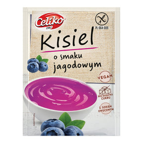 Celiko Kisiel o smaku jagodowym 40 g bezglutenowy - Kisiele - Celiko - Sklep Fit-Land - Kup na www