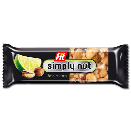 Simply Nut baton orzechowy Limonka i mix orzechów 35 g - Baton orzechowy - Sklep Fit-Land - Sklep Fit-Land - Kup na www