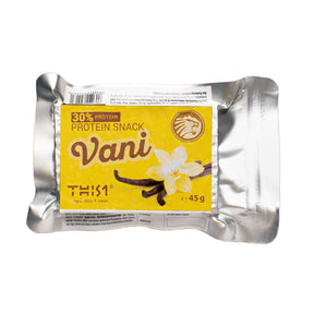 Baton proteinowy orzechowy o smaku waniliowym 45 g - Batony proteinowe - THIS-1 - Sklep Fit-Land - Kup na www