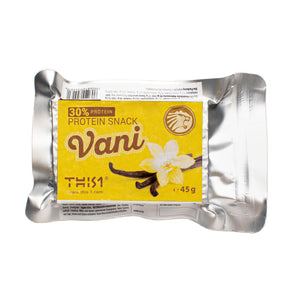 Baton proteinowy orzechowy o smaku waniliowym 45 g