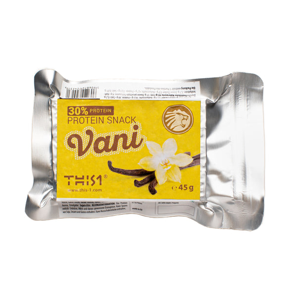 Baton proteinowy orzechowy o smaku waniliowym 45 g - Batony proteinowe - THIS-1 - Sklep Fit-Land - Kup na www