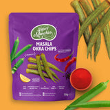 Super Munchies Chipsy Vacuum Cooked Okra Masala 30 g - - Sklep Fit-Land - Sklep Fit-Land - Kup na www
