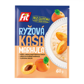 Fit Kaszka ryżowa morelowa 60 g - Kaszki ryżowe - Fit - Sklep Fit-Land - Kup na www