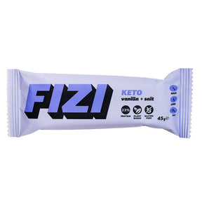 FIZI Baton proteinowy KETO Wanilia i Sól 45 g - Batony proteinowe - FIZI - Sklep Fit-Land - Kup na www
