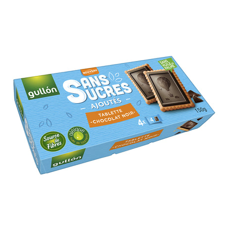 Gullon Herbatniki z czekoladą bez dodatku cukru 150 g - Ciastka i wafelki - Sklep Fit-Land - Sklep Fit-Land - Kup na www