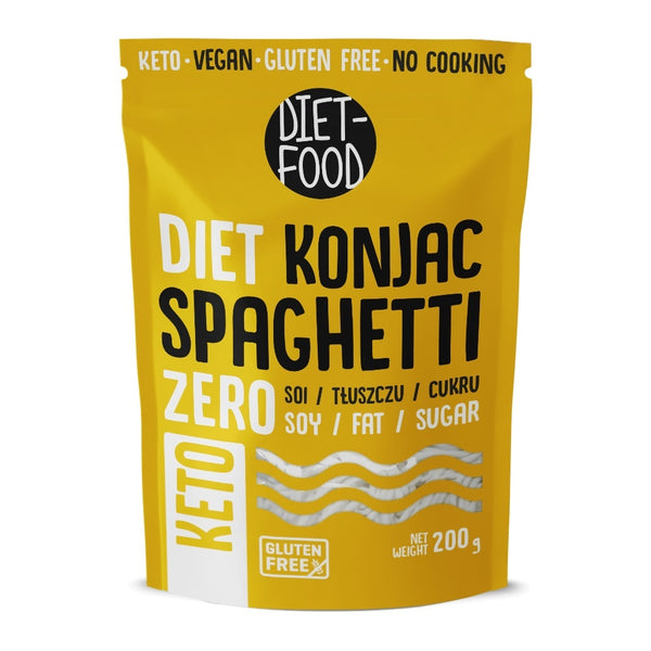 DIET FOOD Makaron Shirataki Konjac Spaghetti 270 g - Makarony konjac - DIET FOOD - Sklep Fit-Land - Kup na www