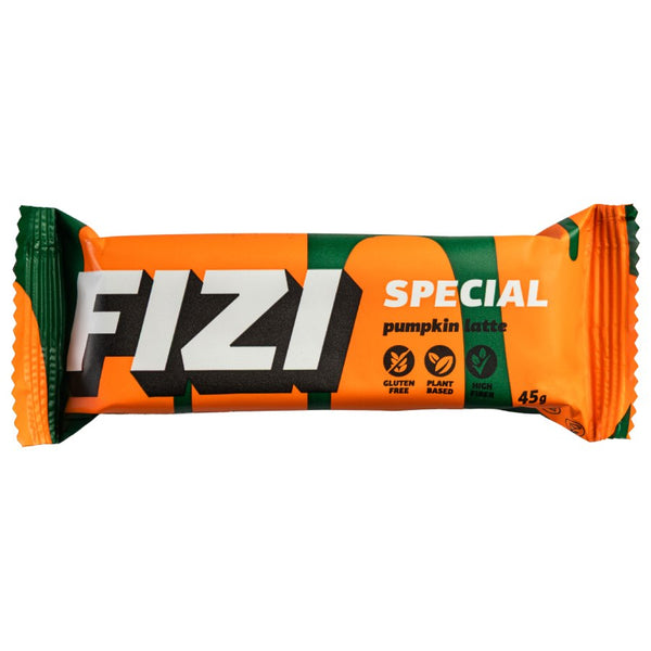FIZI Baton migdałowy PUMPKIN LATTE Dynia i Cynamon 45 g - Batony orzechowe - FIZI - Sklep Fit-Land - Kup na www