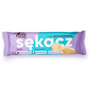 Sękacz Arco Sweets o smaku śmietankowym bez dodatku cukru, bez laktozy 28 g - Sękacze - Arco Sweets - Sklep Fit-Land - Kup na www
