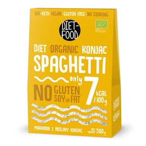 DIET FOOD Bio Makaron Shirataki Konjac Spaghetti 385 g - Makarony konjac - PPHU MIPAMA E