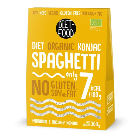 DIET FOOD Bio Makaron Shirataki Konjac Spaghetti 385 g - Makarony konjac - PPHU MIPAMA E