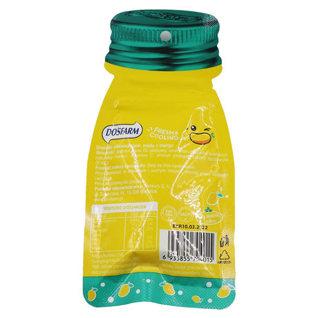 DOSFARM Drażetki odświeżające Mięta i Mango z witaminą C 15 g - Witaminy i minerały - Sklep Fit-Land - Sklep Fit-Land - Kup na www