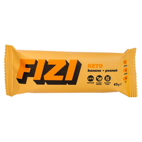FIZI Baton proteinowy KETO Orzeszki Ziemne i Banan 45 g - Batony proteinowe - FIZI - Sklep Fit-Land - Kup na www