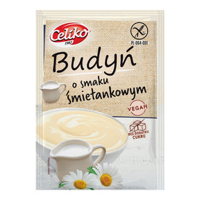 Celiko Budyń o smaku śmietankowym 40 g bezglutenowy - Budynie - Celiko - Sklep Fit-Land - Kup na www