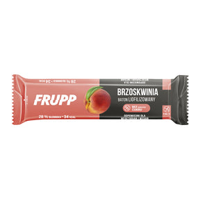 FRUPP Baton liofilizowany Brzoskwinia 10 g - Batony liofilizowane - FRUPP - Sklep Fit-Land - Kup na www