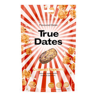 True Dates daktyle o smaku Karmelowego Popkornu CARAMEL POPCORN 100 g - Daktyle smakowe - True Dates - Sklep Fit-Land - Kup na www