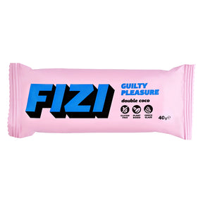 FIZI Double Coco Baton bezglutenowy Double Coco w polewie czekoladowej 40 g - Batony orzechowe - FIZI - Sklep Fit-Land - Kup na www