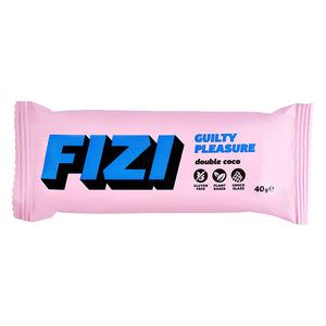 FIZI Double Coco Baton bezglutenowy Double Coco w polewie czekoladowej 40 g