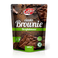 Celiko Ciasto Brownie 300 g bezglutenowe - Mieszanki do pieczenia - Celiko - Sklep Fit-Land - Kup na www