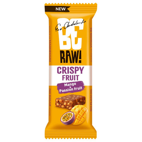 BeRaw Baton owocowy Crispy Fruit Mango i Marakuja 40 g - Batony owocowe - Sklep Fit-Land - Sklep Fit-Land - Kup na www