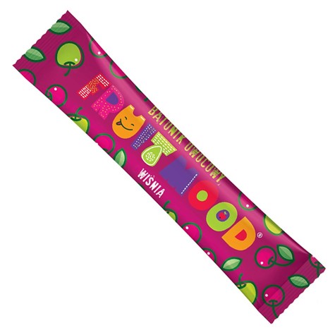 FRUIT MOOD Batonik owocowy Wiśnia 20 g - Batony owocowe - Sergio LLC - Sklep Fit-Land - Kup na www.fit-land.eu