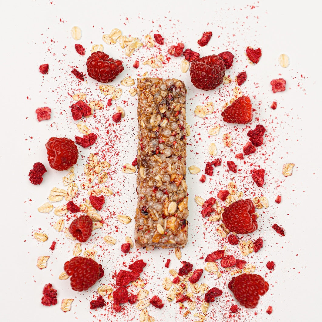 Fit BIO Baton musli malinowy 30g - Batony zbożowe - Usovsko Food - Sklep Fit-Land - Kup na www