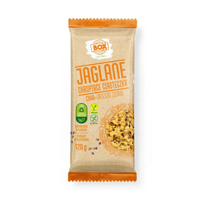 ZPC BOX Chrupiące ciasteczka jaglane Chia i Orzeszki Ziemne 120 g - Ciasteczka - ZPC BOX - Sklep Fit-Land - Kup na www