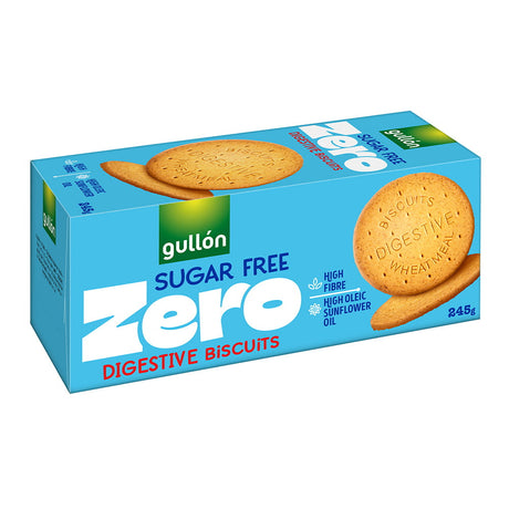Gullon Ciasteczka pszenne pełnoziarniste bez cukru 245 g - Ciastka i wafelki - Sklep Fit-Land - Sklep Fit-Land - Kup na www