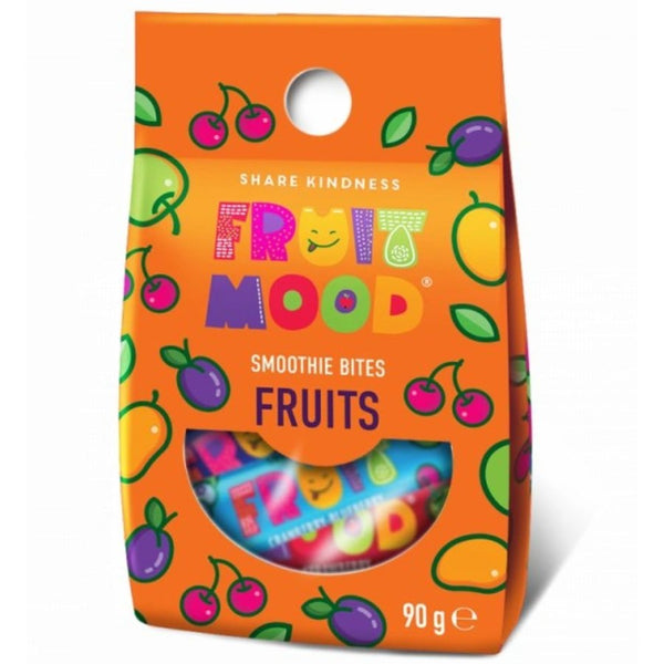 FRUIT MOOD Mini batoniki owocowe Smoothie Bites FRUITS 90 g - Mini batoniki - Sergio LLC - Sklep Fit-Land - Kup na www