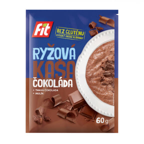 Fit Kaszka ryżowa czekoladowa 60 g - Kaszki ryżowe - Fit - Sklep Fit-Land - Kup na www