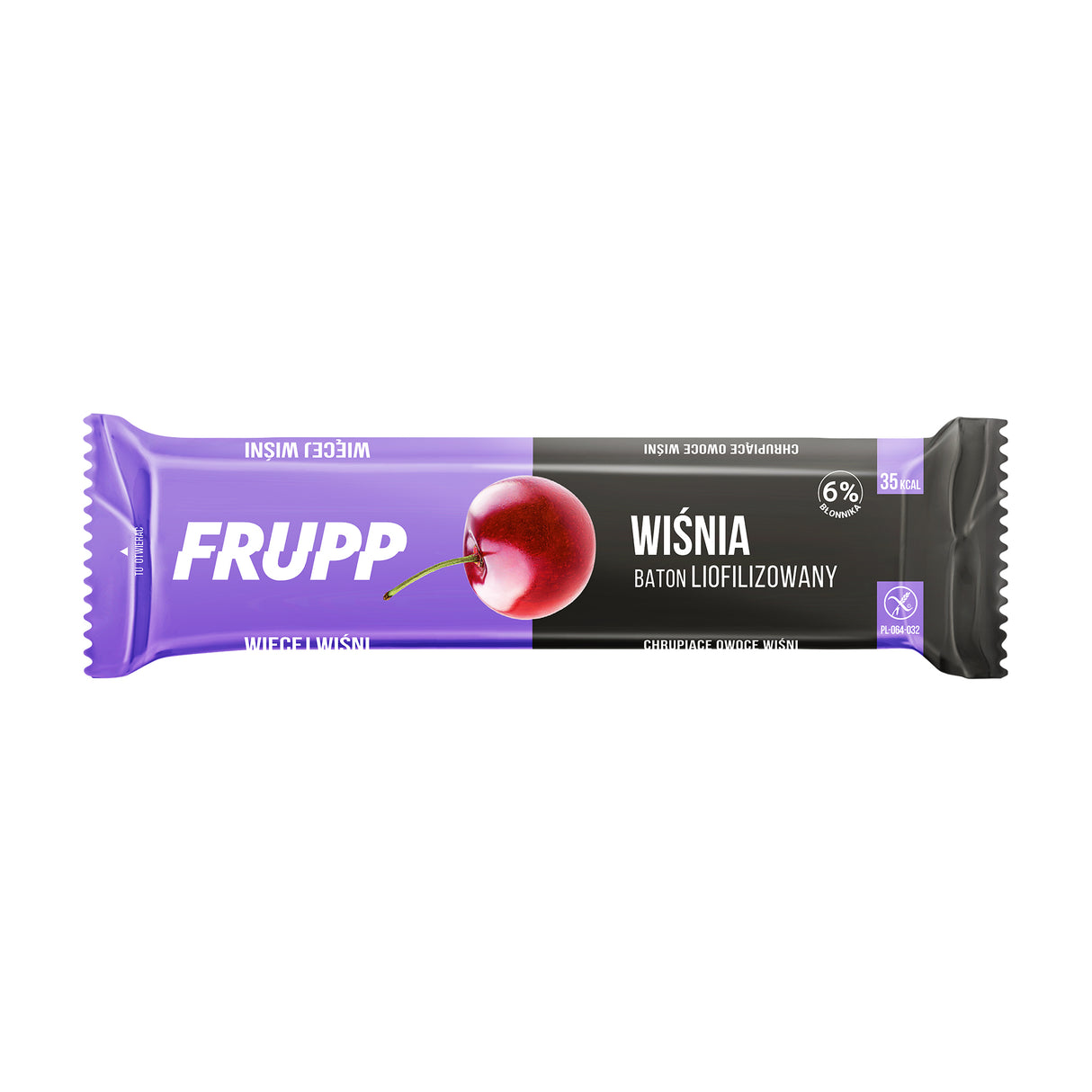 FRUPP Baton liofilizowany Wiśnia 10 g - Baton owocowy - Sklep Fit-Land - Sklep Fit-Land - Kup na www