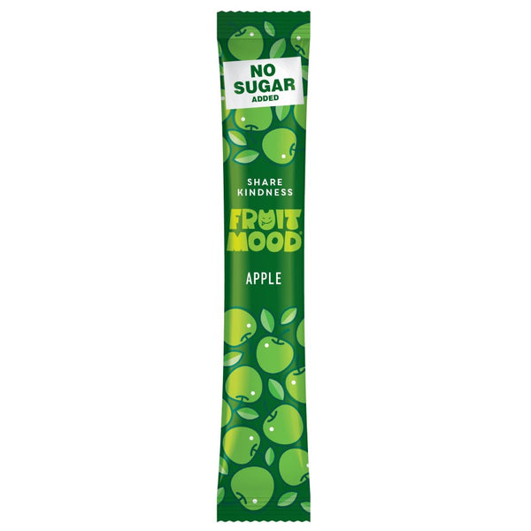 FRUIT MOOD Batonik owocowy Jabłko bez dodatku cukru 10 g - Batony owocowe - FRUIT MOOD - Sklep Fit-Land - Kup na www