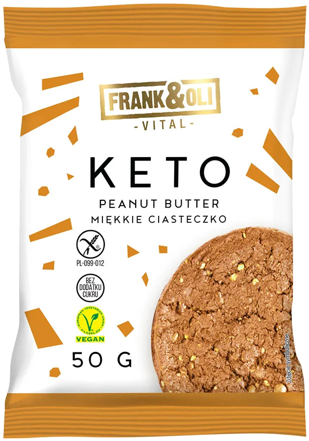 Frank&Oli Ciasteczko KETO Peanut Butter 50 g