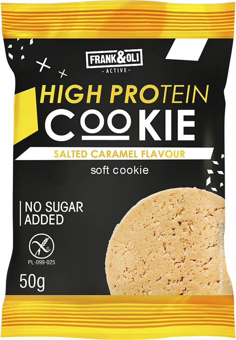 Frank&Oli Ciasteczko proteinowe Słony Karmel 50 g