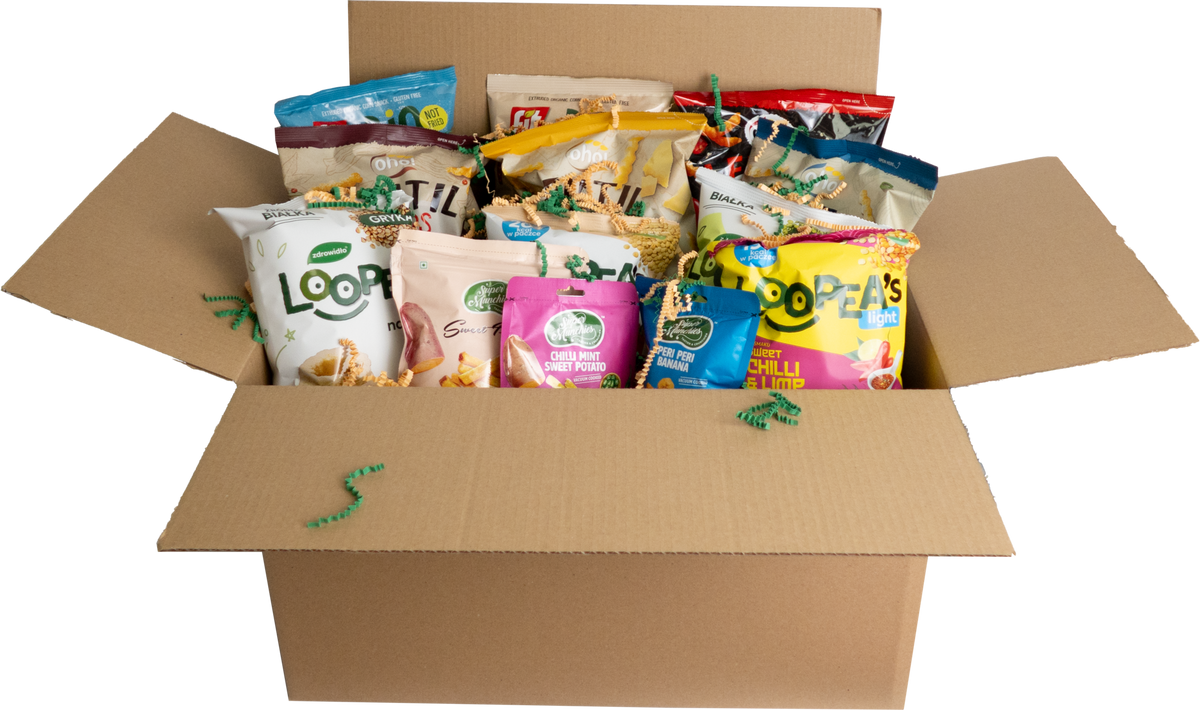 Chrup BOX — zestaw chrupków i chipsów
